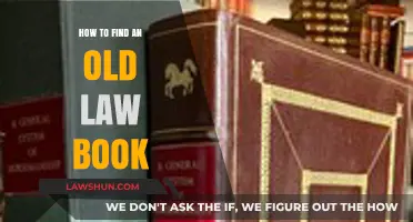 Discovering Vintage Law Books: A Guide to Finding Rare Editions