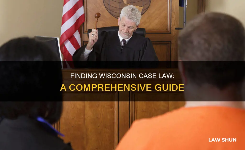 how to find case law wisconsin