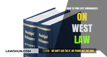 Navigating West Law: A Guide to Locating City Ordinances Easily