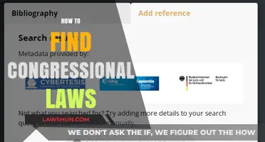 Navigating the Legal Landscape: A Guide to Finding Congressional Laws