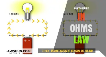 Understanding Ohm's Law: A Simple Guide to Finding Resistance (E)