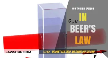 Finding Epsilon in Beer's Law: A Step-by-Step Guide for Accurate Results
