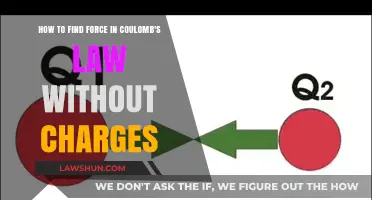 Calculating Force Using Coulomb's Law Without Known Charge Values