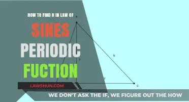 Finding h in Law of Sines Periodic Functions: A Step-by-Step Guide