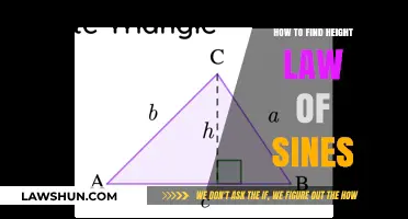 Mastering the Law of Sines: A Step-by-Step Guide to Finding Height