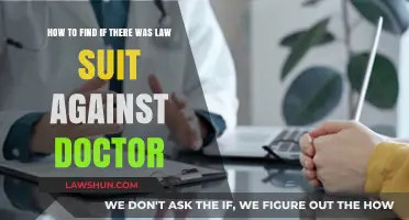 How to Find Out if a Doctor Has Been Sued