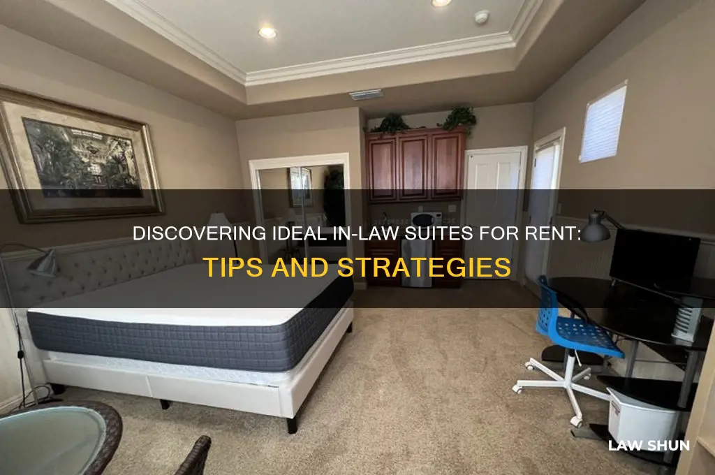 how to find in law suites for rent