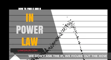Mastering Power Law: Techniques to Determine k and n Values