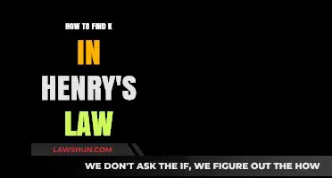 Finding K in Henry's Law: A Step-by-Step Guide