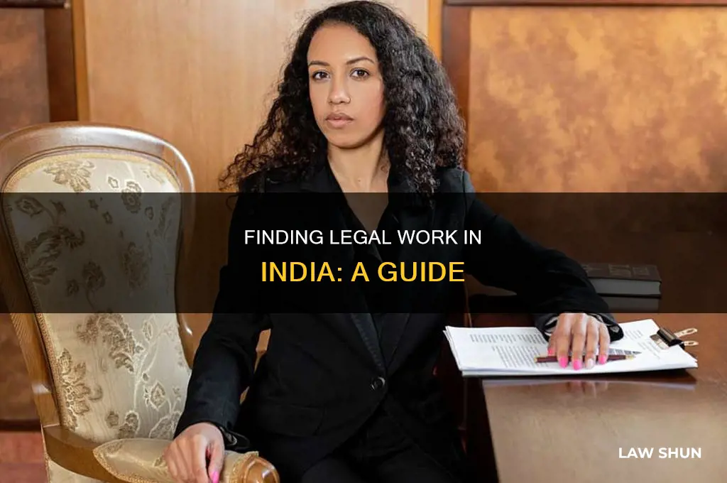 how to find law jobs in india