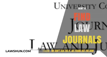 Discovering Legal Insights: A Guide to Locating Law Journals