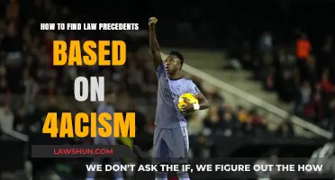 Finding Legal Precedents: Strategies for Researching 4ACism-Related Cases