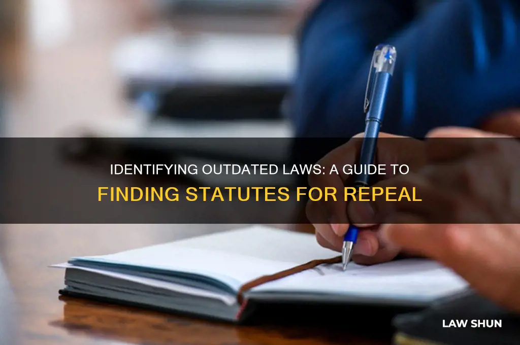 how to find laws to repeal