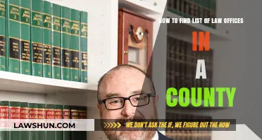 Finding Local Law Offices: A County-Specific Guide for Legal Needs