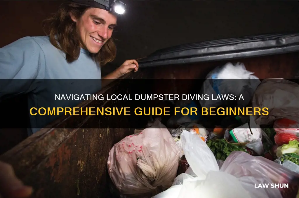 how to find local dumpster diving laws