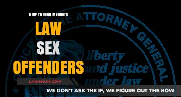 Locate Registered Sex Offenders Near You: Megan's Law Guide