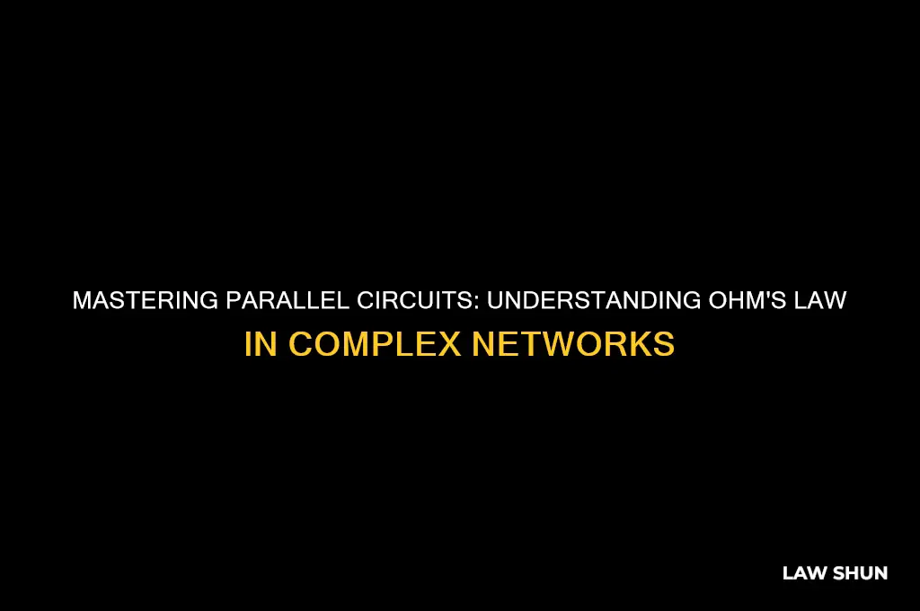 how to find ohms law in parallel
