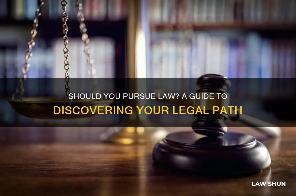 how to find out if i should do law