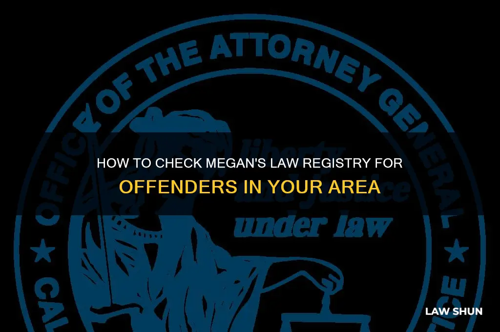 how to find out if someone is on megan