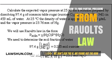 Calculating Partial Pressure Using Raoult's Law: A Step-by-Step Guide
