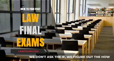 Discovering Past Law Final Exams: Effective Strategies for Success