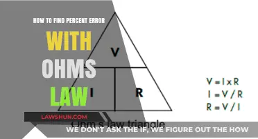 Mastering Ohm's Law: Calculating Percent Error in Circuit Measurements