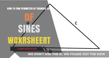 Mastering Triangle Perimeter: Law of Sines Worksheet Guide