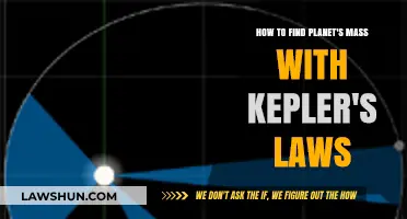 Using Kepler's Laws to Calculate Planetary Mass: A Step-by-Step Guide