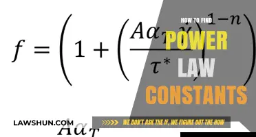 Mastering Power Law Constants: A Step-by-Step Guide to Accurate Calculation