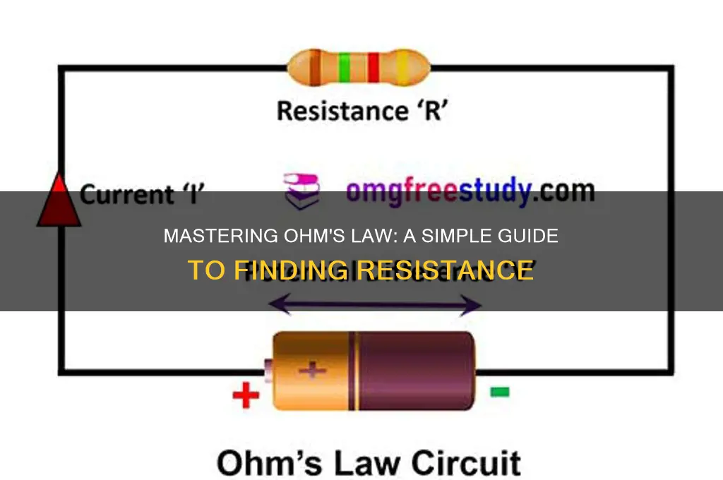 how to find r t ohm