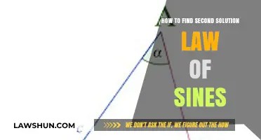 Finding the Second Solution: Mastering the Law of Sines in Trigonometry