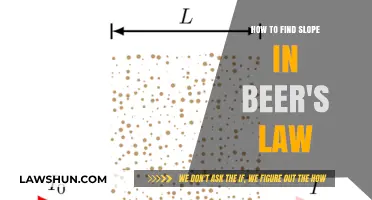 Mastering Beer's Law: A Simple Guide to Finding Slope