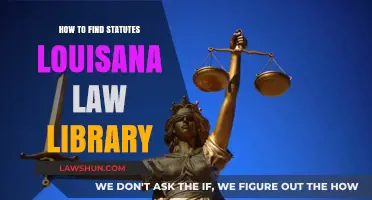 Navigating Louisiana Law Library: Tips for Locating Statutes Efficiently