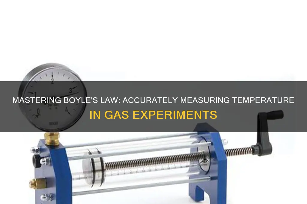 how to find temperature in boyle