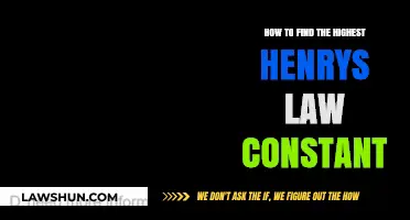 Discovering the Highest Henry's Law Constant: A Comprehensive Guide