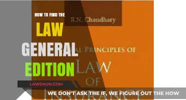 Discovering the Law General Edition: A Comprehensive Guide for Beginners