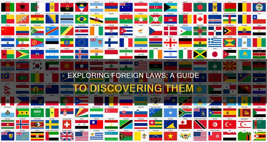 how to find the laws of a different contry