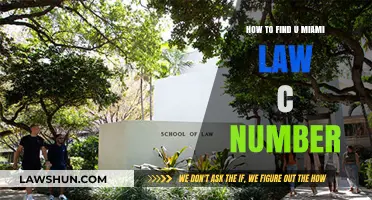 Locate Your U Miami Law C Number: A Quick Guide