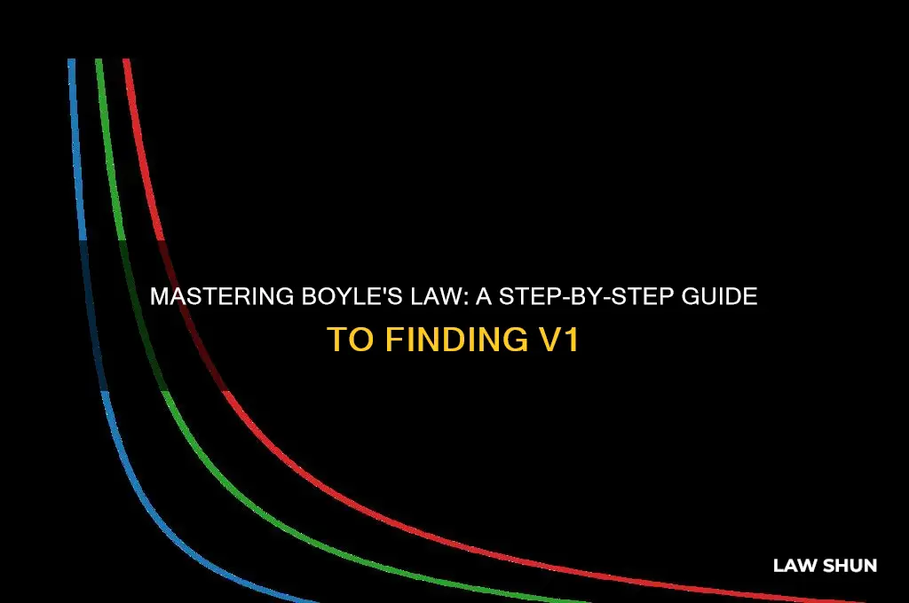 how to find v1 in boyle