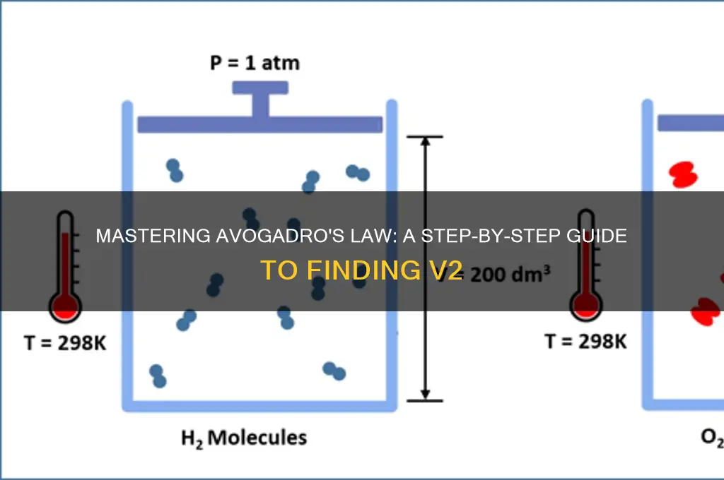 how to find v2 in avogadro
