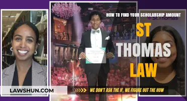 Discover Your St. Thomas Law Scholarship Amount: A Step-by-Step Guide