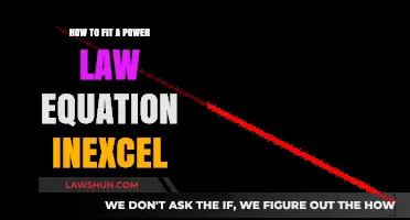 Mastering Power Law Equations: A Step-by-Step Excel Guide