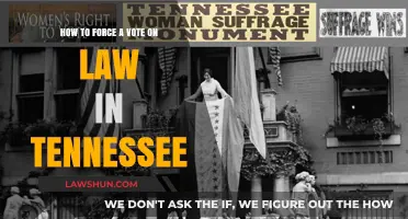 How to Force a Vote on Law in Tennessee: A Step-by-Step Guide