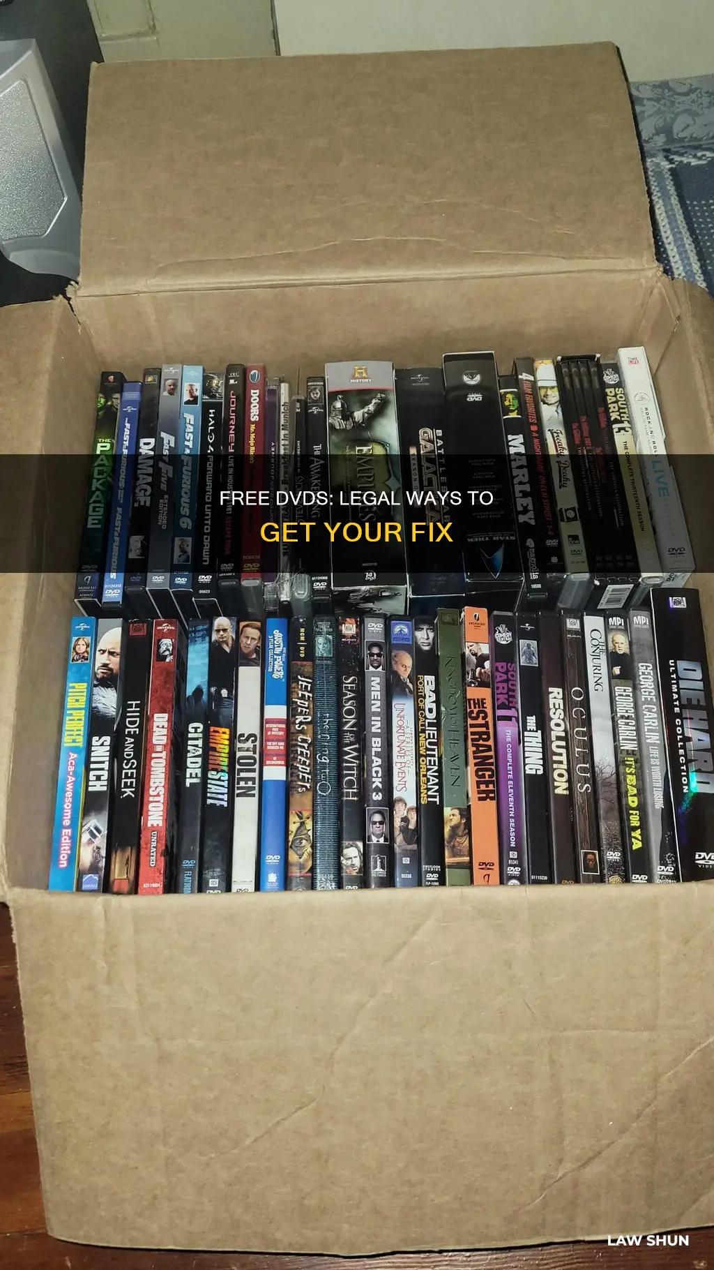 how to get dvds for free without breaking law