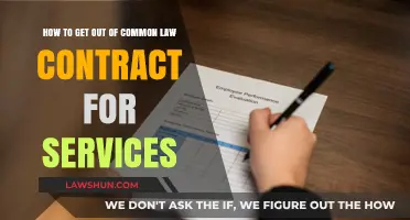 Understanding Common Law Contracts: Your Escape Route