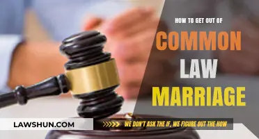 Ending a Common-Law Marriage: Steps to Take