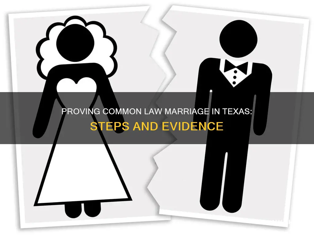 how to get proof of common law marriage in texas