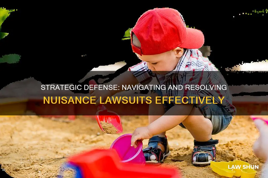 how to handle nuisance law suit