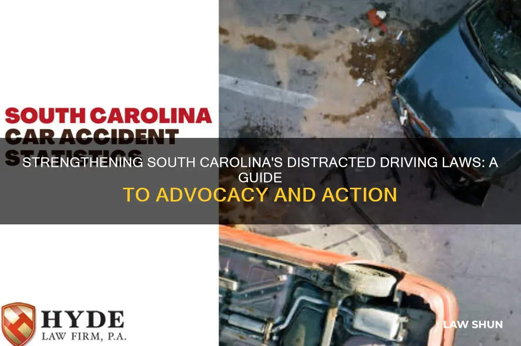 how to help legislate south carolina driving while distracted law
