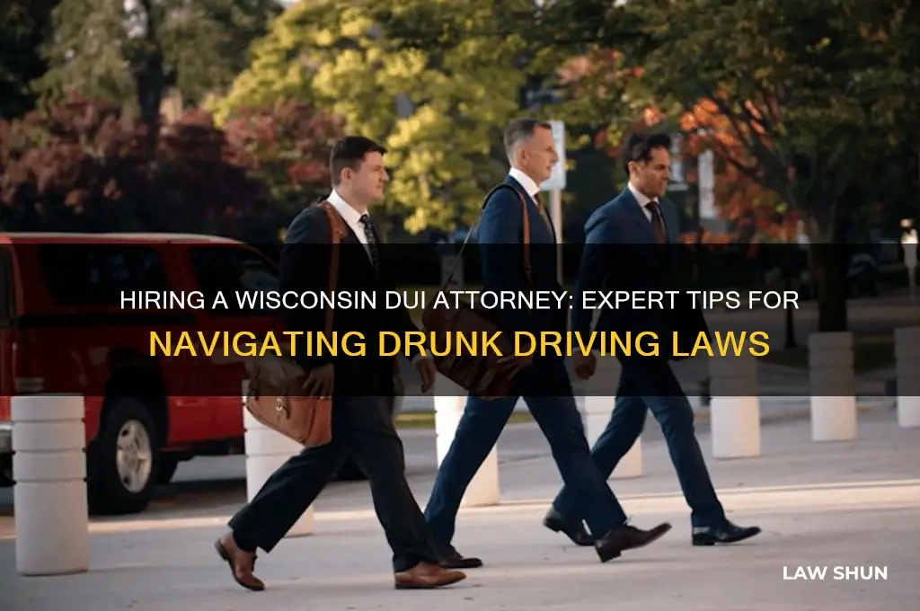 how to hire an attorney drunk driving laws in wisconsin